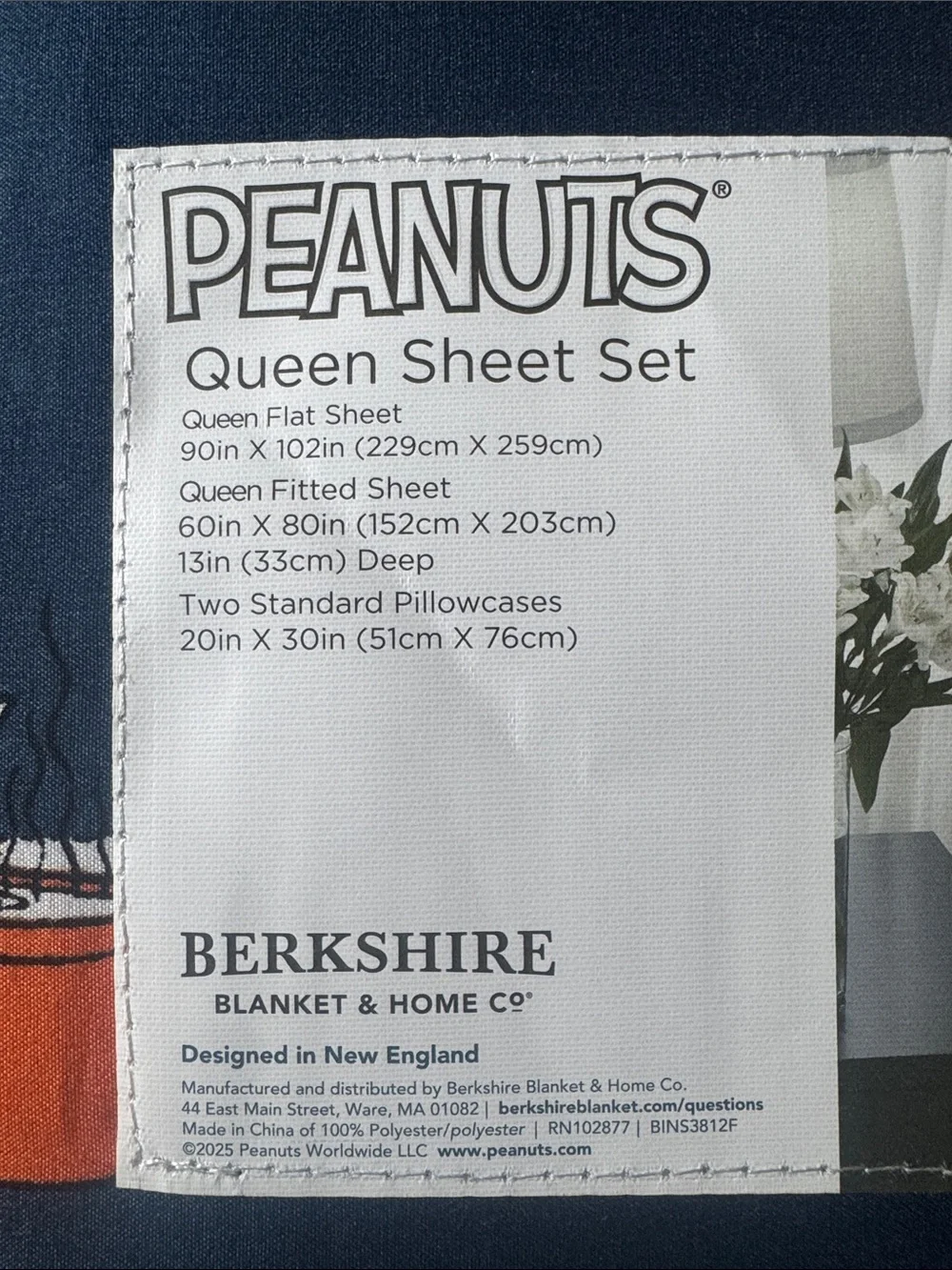 Berkshire blanket and home Co.￼ berkshire peanuts